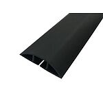 RS PRO 1.83m Black Cable Cover in PVC, 14.8mm Inside dia.