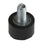RS PRO M3 Anti Vibration Mount, Male Buffer Foot with 5.5kg Compression Load
