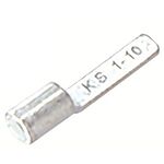RS PRO Uninsulated Crimp Blade Terminal 10mm Blade Length, 0.5mm² to 1.5mm², 22AWG to 16AWG