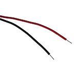 RS PRO Red Panel Mount Indicator, 24V dc, 8mm Mounting Hole Size, Lead Wires Termination
