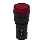 RS PRO, Panel Mount Red LED Pilot Light Complete, 16mm Cutout, IP40, Round, 24V ac/dc