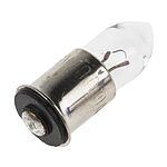 RS PRO Midget Flange Indicator Light, Clear, 6 V, 100 mA, 5000h