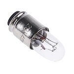 RS PRO Midget Groove Indicator Light, Clear, 28 V, 40 mA, 4000h