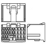 TE Connectivity, MULTILOCK 040 II Automotive Connector Accessory Plug 24 Way