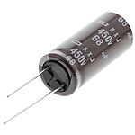 CHEMI-CON 68uF Aluminium Electrolytic Capacitor 450V dc, Radial, Through Hole - EKXJ451ELL680MLP1S