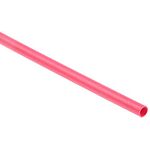 TE Connectivity Heat Shrink Tubing, Red 1.6mm Sleeve Dia. x 1.2m Length 2:1 Ratio, RNF-100 Series