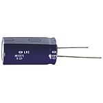 Nippon Chemi-Con 330uF Aluminium Electrolytic Capacitor 16V dc, Radial, Through Hole - ELXZ160ELL331MH12D