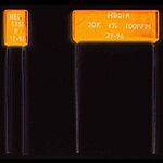 TE Connectivity 82MΩ Thick Film Resistor 0.4W ±1% HBA82MFZRE