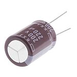 CHEMI-CON 220uF Aluminium Electrolytic Capacitor 200V dc, Radial, Through Hole - EKXJ201ELL221MM25S