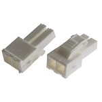 TE Connectivity, Power Double Lock Male Connector Housing, 3.96mm Pitch, 2 Way, 1 Row