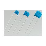 Nippon Chemi-Con 10uF Multilayer Ceramic Capacitor MLCC 50V dc ±20% , Through Hole KTD500B106M55A0T00
