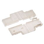 TE Connectivity, FASTON .250 Nylon 66 Crimp Terminal Housing, Natural