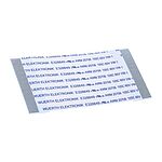 Wurth Elektronik 0.5mm 50 Way FFC Ribbon Cable, White Sheath, 25.5 mm Width, 50mm Length