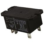 TE Connectivity Panel Mount Power Relay, 12V dc Coil, 30A Switching Current, DPST