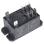 TE Connectivity Flange Mount Power Relay, 24V dc Coil, 30A Switching Current, DPDT