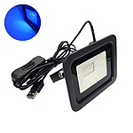 10W 5V UV LED 블랙라이트 자외선 방수 USB 365nm (HCL7802)