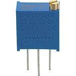 10kΩ, Through Hole Trimmer Potentiometer 0.5W Top Adjust Bourns, 3296