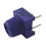 10kΩ, Through Hole Trimmer Potentiometer 0.5W Top Adjust Vishay, 63M