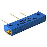 10Ω, Through Hole Trimmer Potentiometer 1W Side Adjust Vishay, 70Y