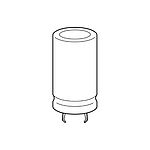 EPCOS 10000uF Aluminium Electrolytic Capacitor 63V dc, Snap-In - B41231A8109M000