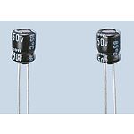 Nichicon 100nF Electrolytic Capacitor 50V dc, Through Hole - UMA1H0R1MDD