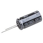 Nichicon 2200uF Aluminium Electrolytic Capacitor 63V dc, Radial, Through Hole - UVY1J222MHD