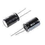 Nichicon 1000uF Aluminium Electrolytic Capacitor 63V dc, Radial, Through Hole - UVY1J102MHD