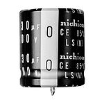 Nichicon 10000uF Aluminium Electrolytic Capacitor 63V dc, Snap-In - LLS1J103MELC