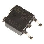 STMicroelectronics L7805CDT-TR, 1 Linear Voltage, Voltage Regulator 1.5A, 5 V 3-Pin, DPAK