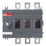 ABB 3P Pole Isolator Switch - 200A Maximum Current, 144kW Power Rating, IP65