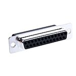 Amphenol L177RR 25 Way Cable Mount D-sub Connector Socket, 2.77mm Pitch