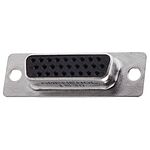 Amphenol HD 26 Way Panel Mount D-sub Connector Socket