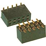 Amphenol Communications Solutions, MINITEK 1.27mm Pitch 16 Way 2 Row Straight PCB Socket, Surface Mount, Solder