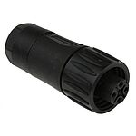 Amphenol Industrial Circular Connector, 3 + PE Contacts, Cable Mount, Socket, IP65, IP67, Ecomate Series