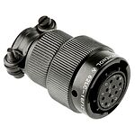 Amphenol Circular Connector, 10 Contacts, Cable Mount, Plug, Female, 62LC Series