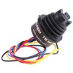 APEM 1-Axis Joystick Switch Castle, Hall Effect, IP68, IP69K 5V