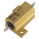 Arcol, 3.3kΩ 25W Wire Wound Chassis Mount Resistor HS25 3K3 J ±5%
