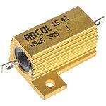 Arcol, 3.9kΩ 25W Wire Wound Chassis Mount Resistor HS25 3K9 J ±5%