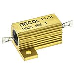Arcol, 5.6Ω 25W Wire Wound Chassis Mount Resistor HS25 5R6 J ±5%