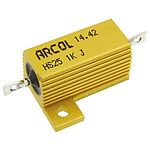 Arcol, 1kΩ 25W Wire Wound Chassis Mount Resistor HS25 1K J ±5%