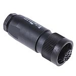 binder Circular Connector, 7 Contacts, Cable Mount, Socket, Female, IP67, 693 Series
