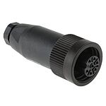 binder Circular Connector, 7 Contacts, Cable Mount, Socket, Female, IP67, 693 Series