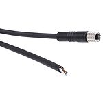 Binder Straight Female 4 way M5 to Unterminated Sensor Actuator Cable, 2m