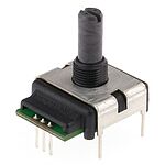 Bourns Incremental Encoder, 24 ppr, Quadrature Signal, Solid Type, 9mm Shaft