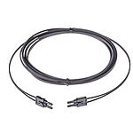 Broadcom Duplex Fibre Optic Cable, 1000um, Black, 5m