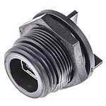 Bulgin Straight, Through Hole, Socket Type B 2.0 IP68 USB Connector