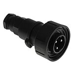 Bulgin Circular Connector, 3 Contacts, Cable Mount, Plug, Male, IP68, Standard Buccaneer Series