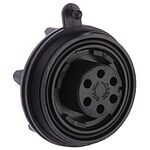 Bulgin Circular Connector, 6 Contacts, Panel Mount, Socket, Female, IP68, Standard Buccaneer Series