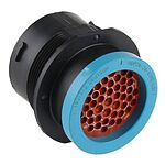 Deutsch Circular Connector, 47 Contacts, Panel Mount, Socket, Male, IP67, HD20 Series