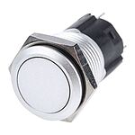 EAO 82 Series Momentary Push Button Switch, Panel Mount, SPDT, 16mm Cutout, 240V, IP65, IP67